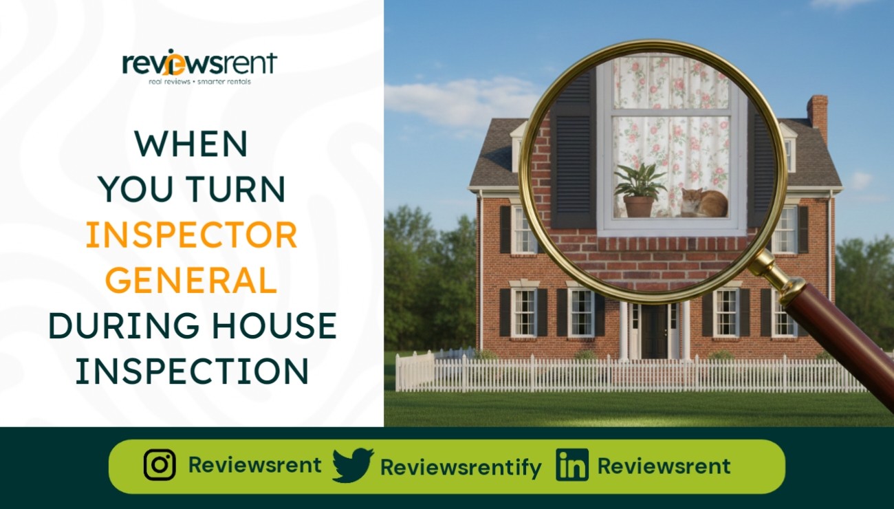 When You Turn Inspector General During House Inspection