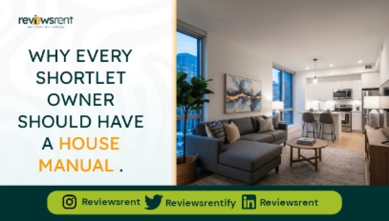 Why Every Shortlet Owner Should Have a House Manual