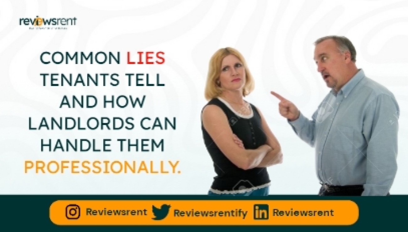 Common Lies Tenants Tell And How Landlords Can Handle Them Professionally.