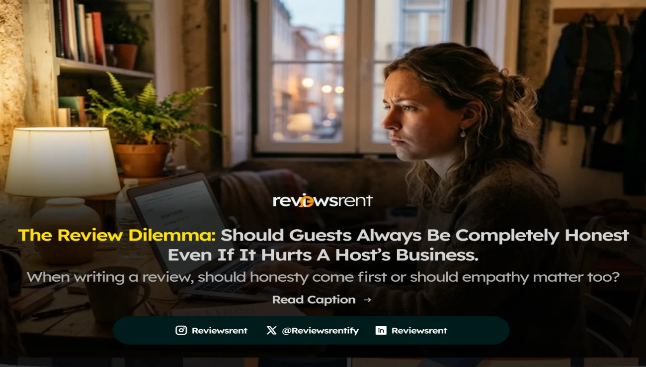 The Review Dilemma: Should Guests Always Be Completely Honest Even If It Hurts a Host’s Business