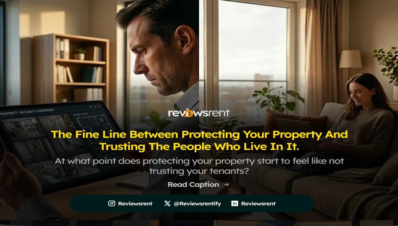 The Fine Line Between Protecting Your Property and Trusting the People Who Live in it