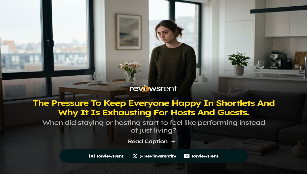 The Pressure to Keep Everyone Happy in Shortlets and Why It Is Exhausting for Hosts and Guests.